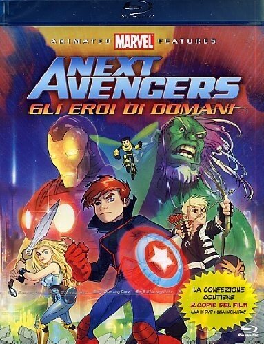 Next Avengers - Gli eroi di domani (2008) Animated Marvel Features, Blu-ray + DVD