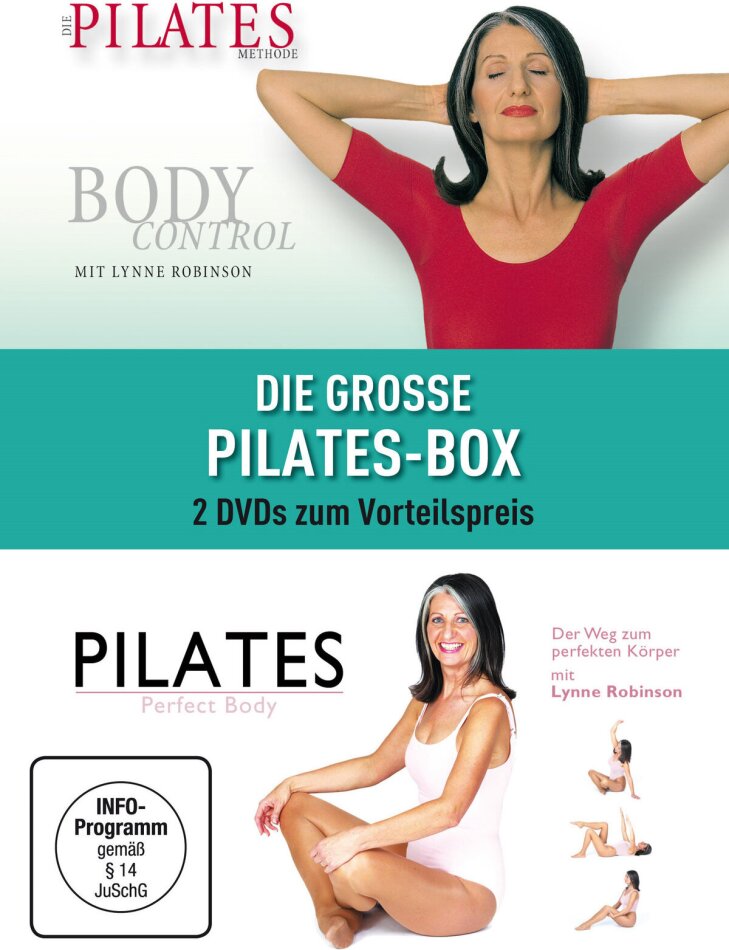 Die grosse Pilates-Box 2 DVDs