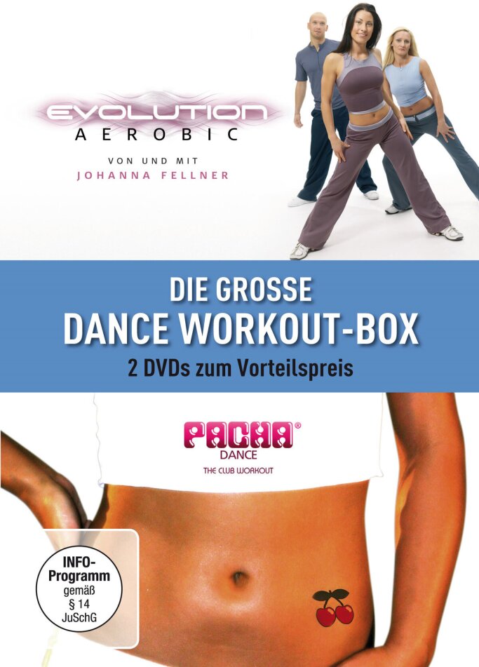 Die grosse Dance Workout-Box 2 DVDs