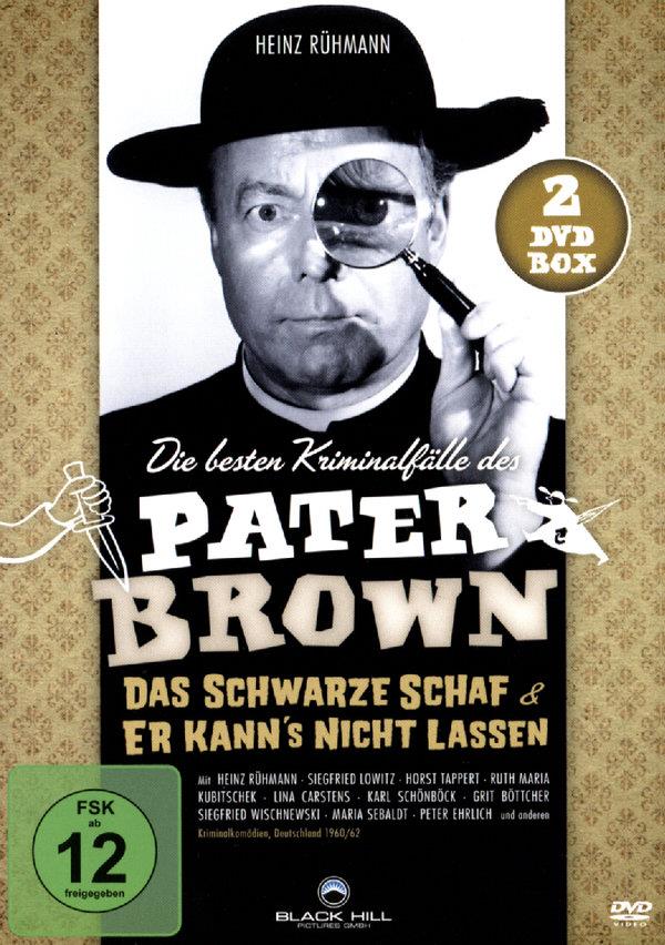 Die besten Kriminalfälle des Pater Brown s/w, 2 DVDs