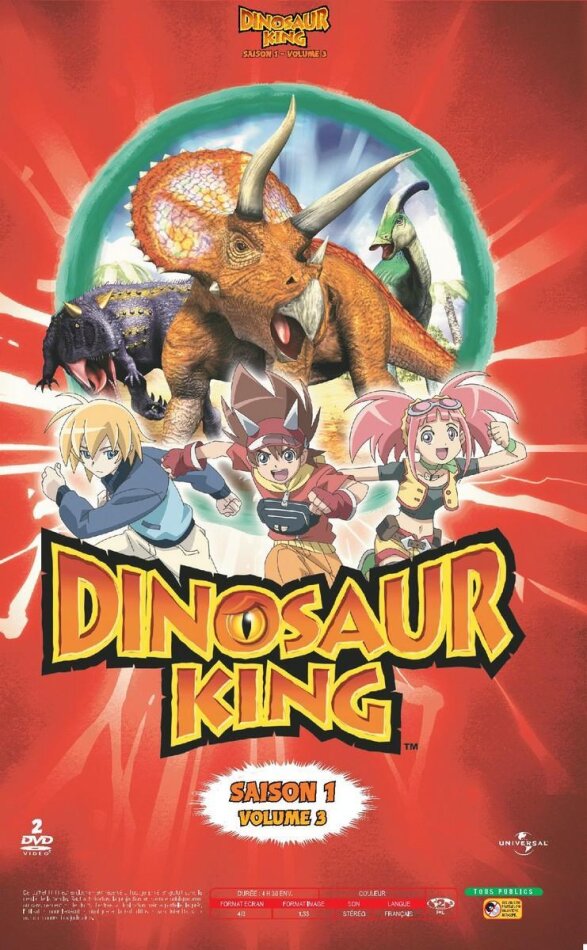 Dinosaur King - Saison 1 Vol. 3 2 DVD