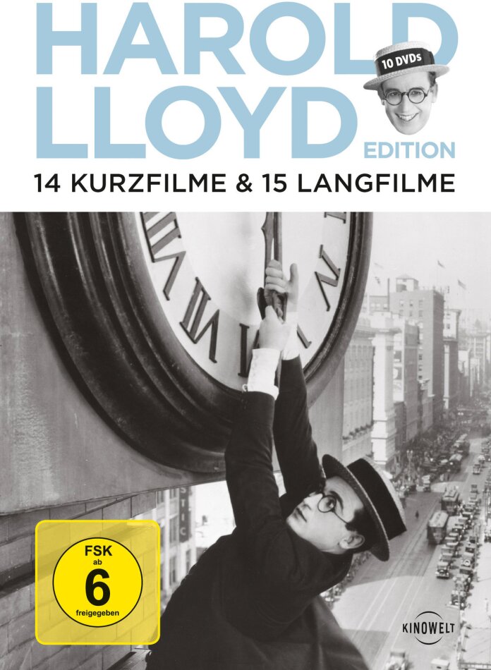 Harold Lloyd Edition - 14 Kurzfilme & 15 Langfilme 10 DVD