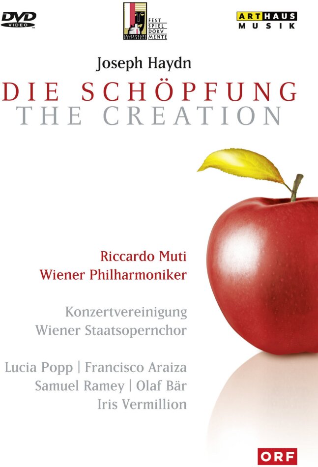 Wiener Philharmoniker, Riccardo Muti & Lucia Popp - Haydn - Die Schöpfung Salzburger Festspiele, Arthaus Musik