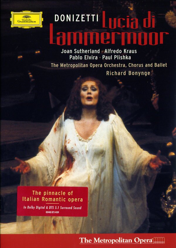 Metropolitan Opera Orchestra, Richard Bonynge & Dame Joan Sutherland - Donizetti - Lucia di Lammermoor Deutsche Grammophon