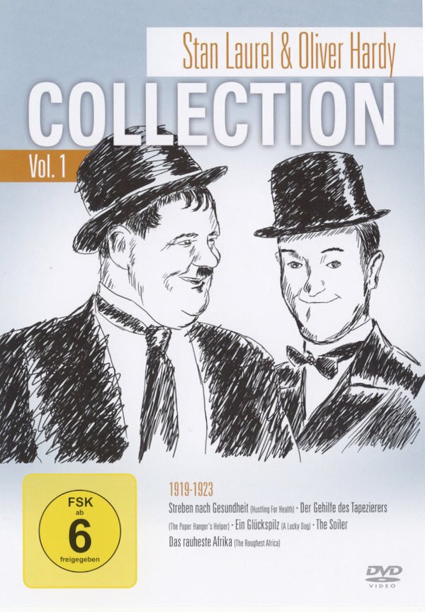 Stan Laurel & Oliver Hardy Collection 1919 - 1923 - Vol. 1 s/w