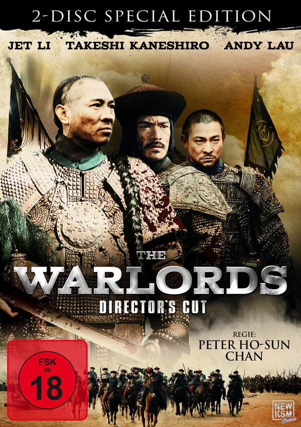 The Warlords (2007) Director's Cut, 2 DVDs