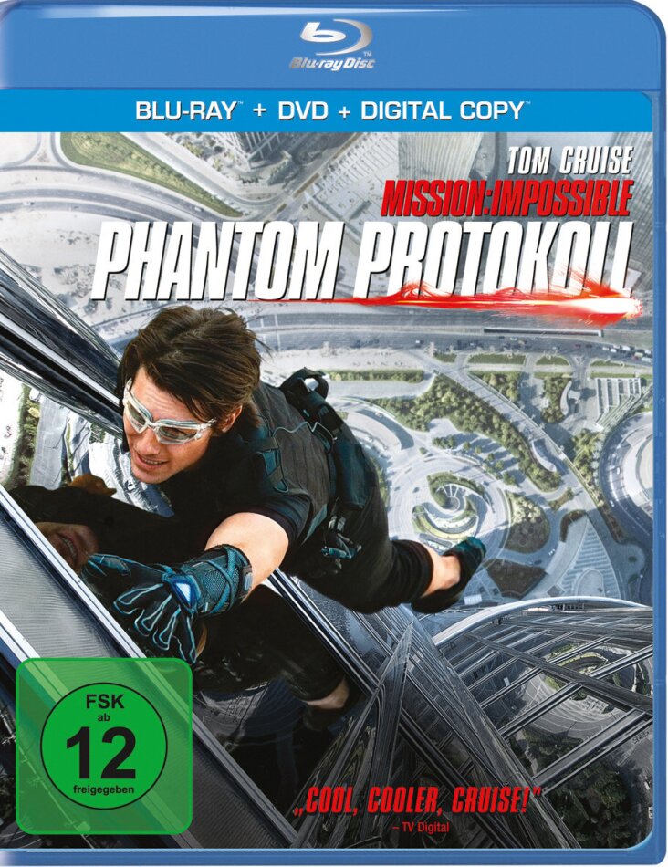 Mission: Impossible 4 - Phantom Protokoll (2011) Blu-ray + DVD