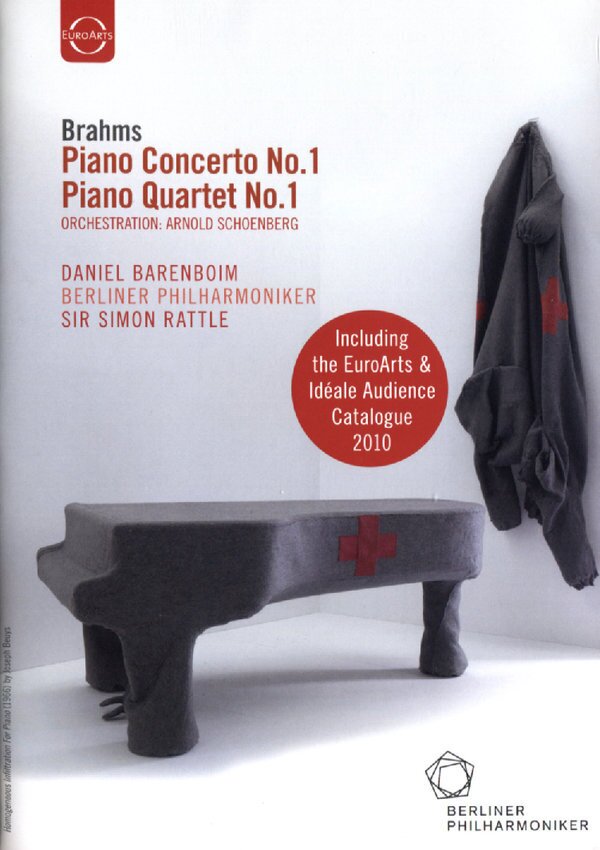 Berliner Philharmoniker, Sir Simon Rattle & Daniel Barenboim - Brahms - Piano Concerto No. 1 / Piano Quartet No. 1 Euro Arts