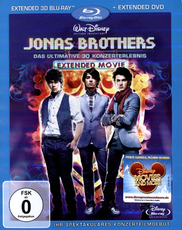 Jonas Brothers - Das ultimative 3D Konzerterlebnis Blu-ray + DVD