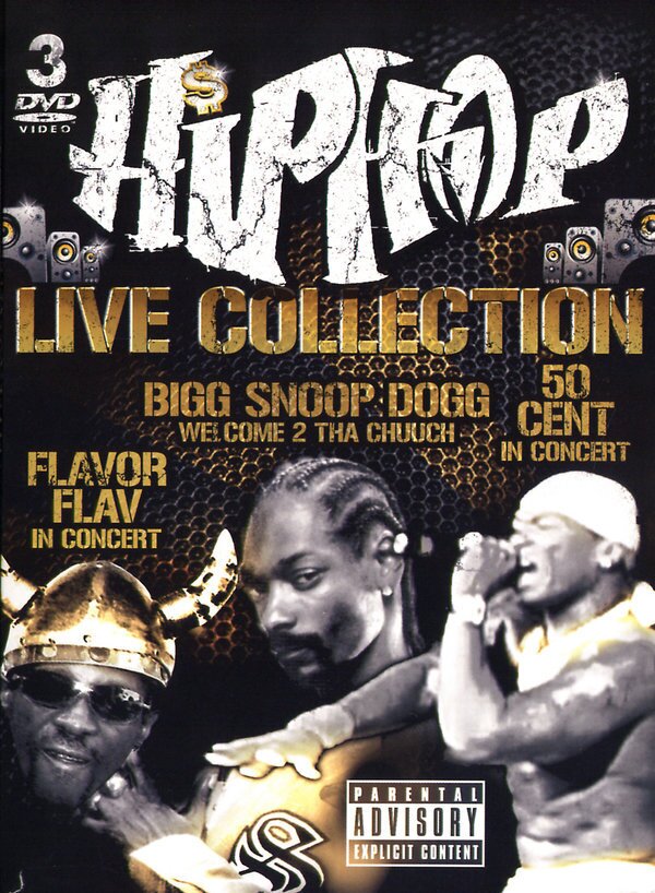 Various Artists - Hip Hop Live Collection 3 DVDs