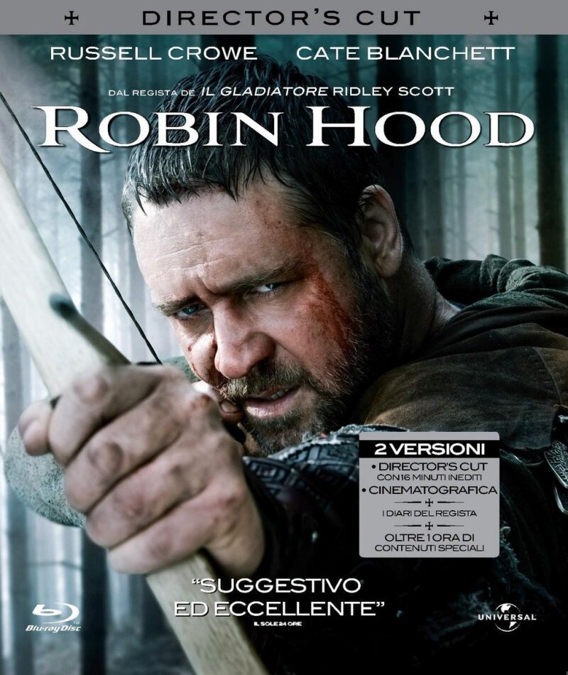 Robin Hood (2010) Director's Cut, Blu-ray + DVD