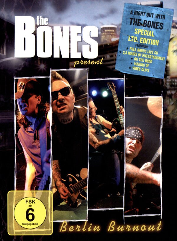 Bones - Berlin Burnout DVD + CD