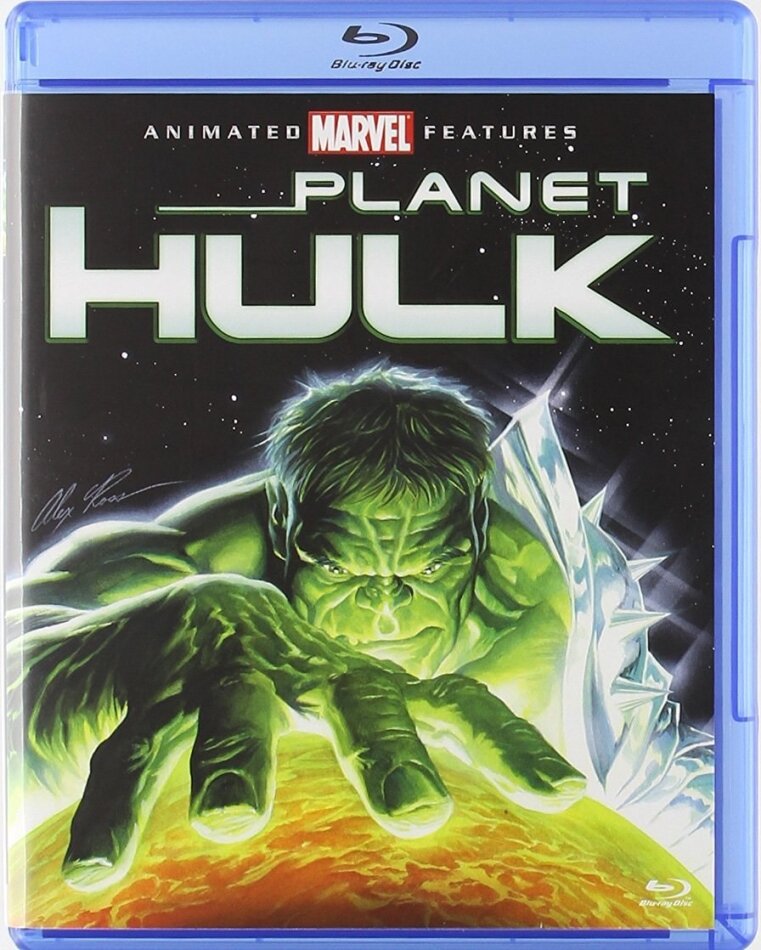 Planet Hulk (2010) Animated Marvel Features, Blu-ray + DVD