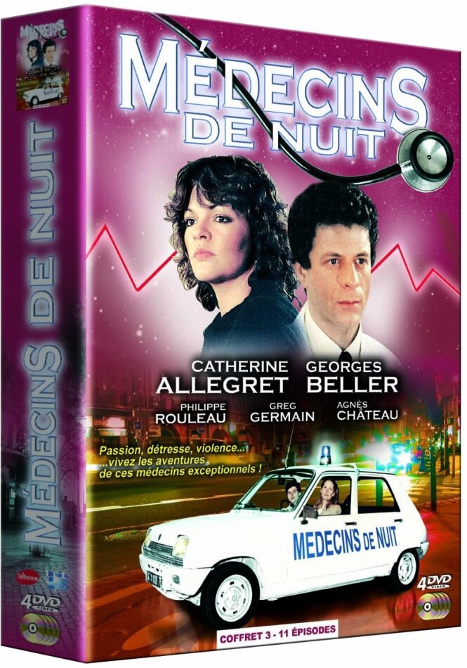 Médecins de nuit - Coffret 3 4 DVD