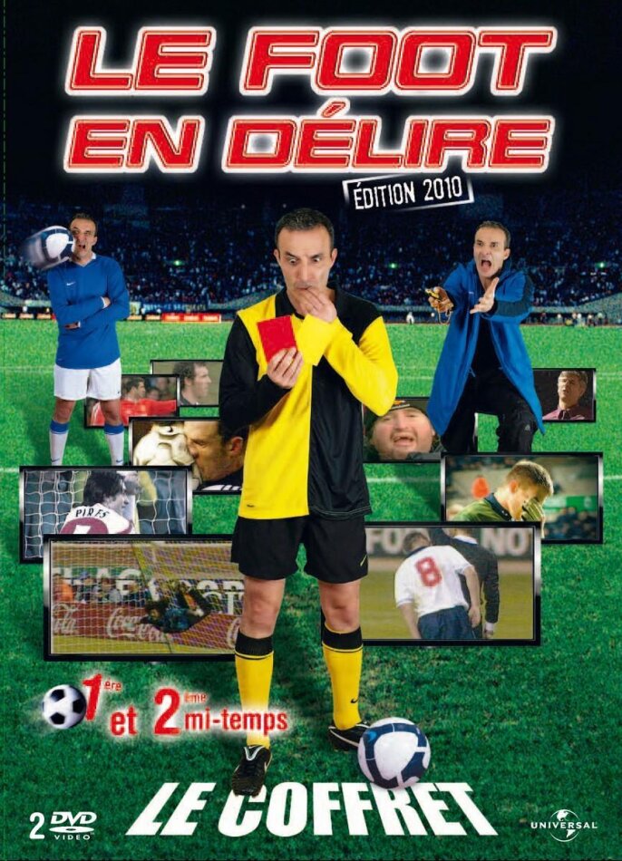 Le foot en délire - Coffret Vol. 1 & 2 2 DVDs