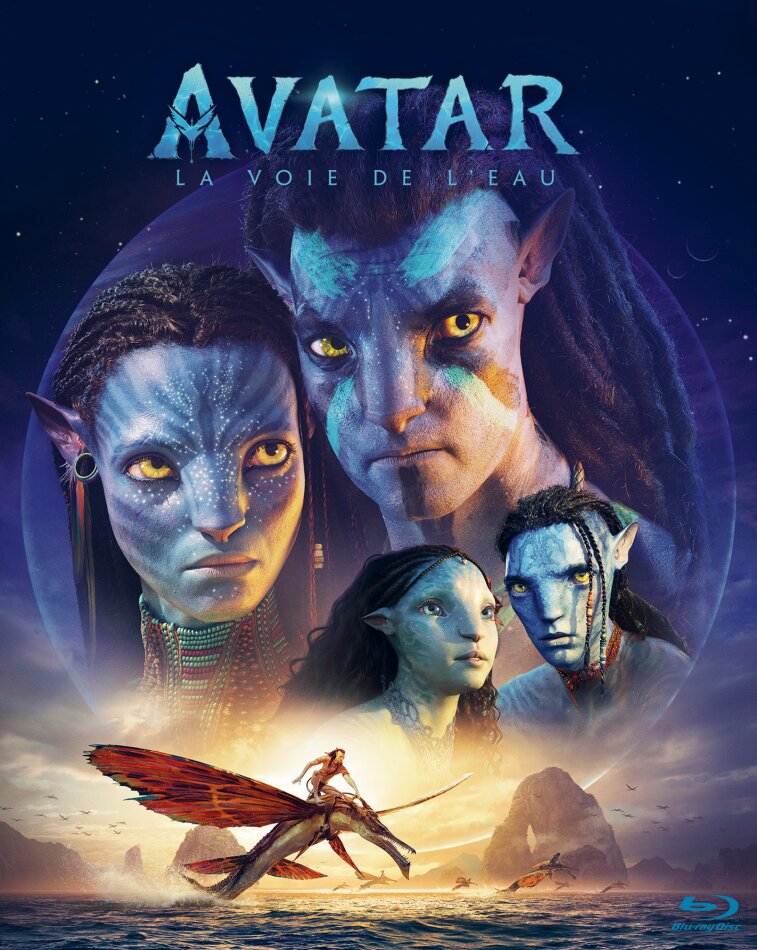 Avatar: La voie de l'eau - Avatar 2 (2022) 2 Blu-ray