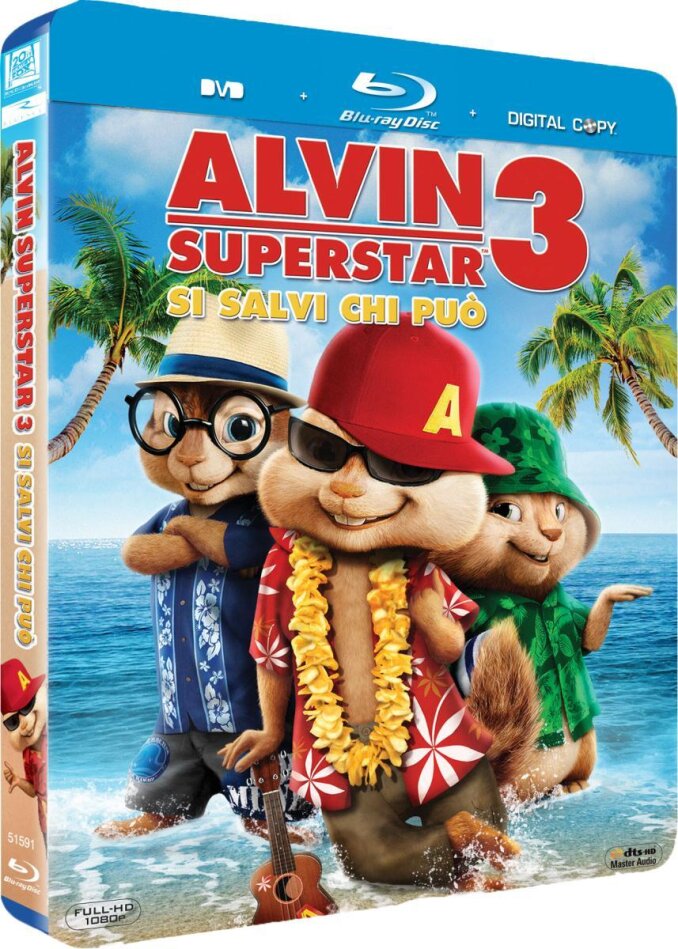 Alvin Superstar 3 - Si salvi chi può! (2011) Blu-ray + DVD