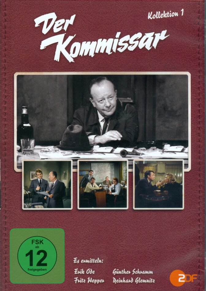 Der Kommissar - Kollektion 1 b/w, 6 DVDs