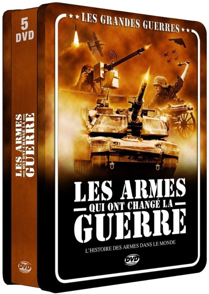 Les grandes guerres - Les armes qui ont change la guerre Steelbook, 5 DVD