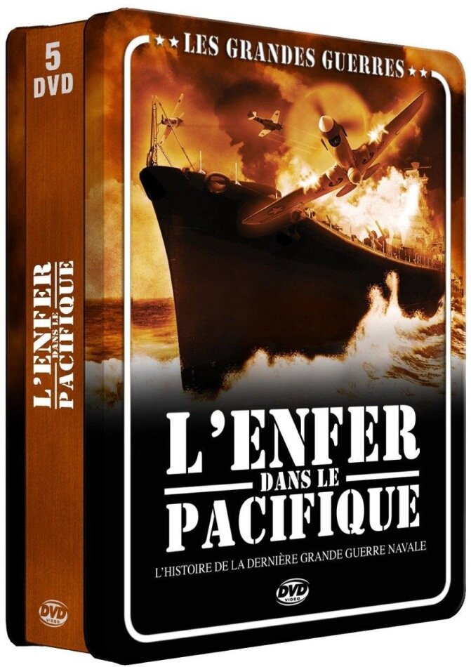 Les grandes guerres - L'enfer dans le pacifique Steelbook, 5 DVD