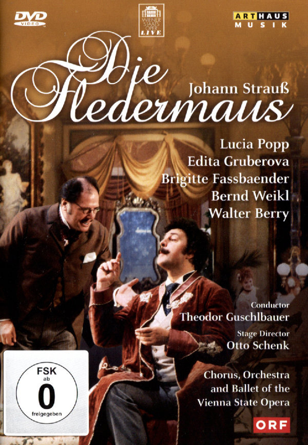 Wiener Staatsoper, Theodor Guschlbauer & Bernd Weikl - Strauss - Die Fledermaus Arthaus Musik