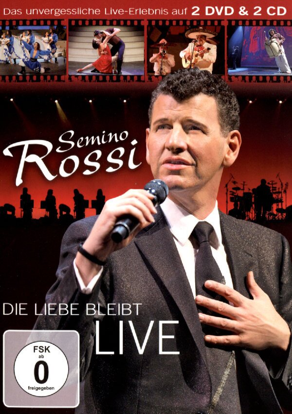 Rossi Semino - Die Liebe bleibt - Live 2 DVDs + 2 CDs