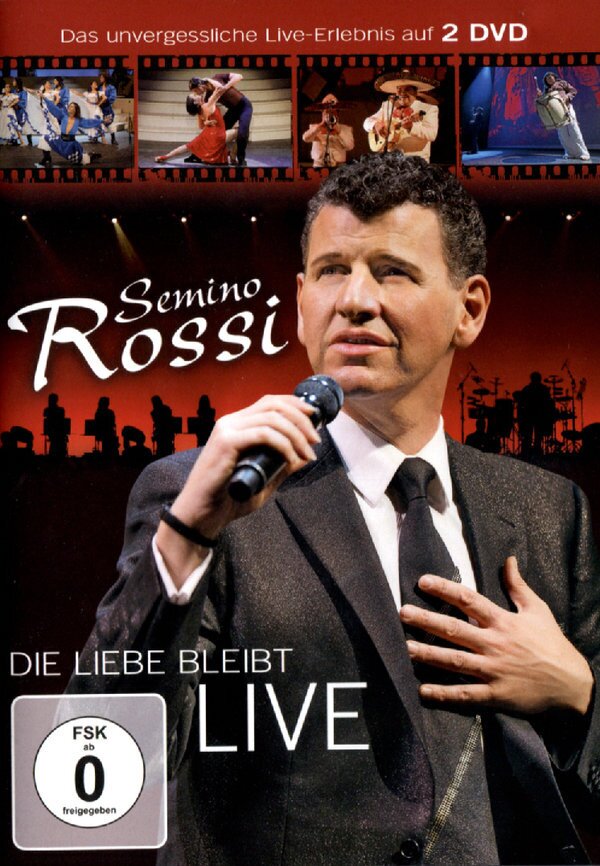 Rossi Semino - Die Liebe bleibt - Live 2 DVDs