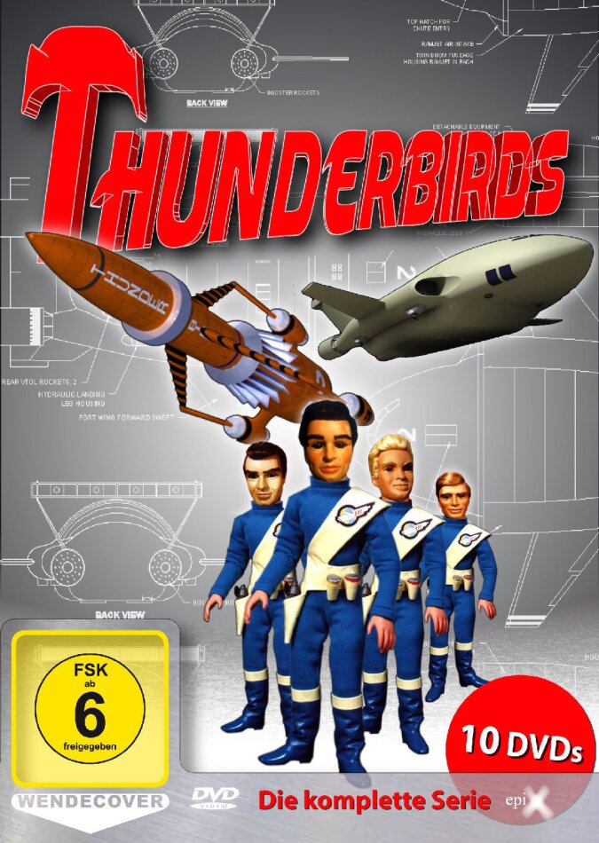 Thunderbirds - Die komplette Serie 10 DVDs