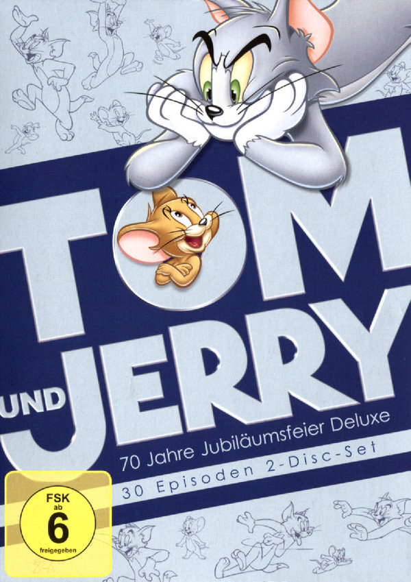 Tom & Jerry - 70 Jahre Jubiläumsfeier Deluxe 2 DVD