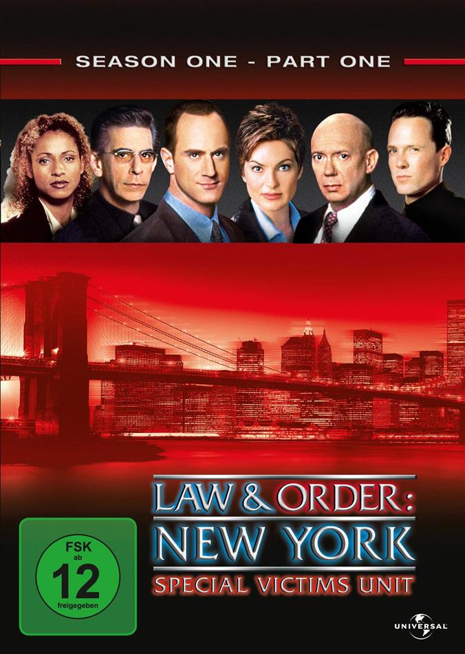 Law & Order - Special Victims Unit - Staffel 1.1 3 DVDs