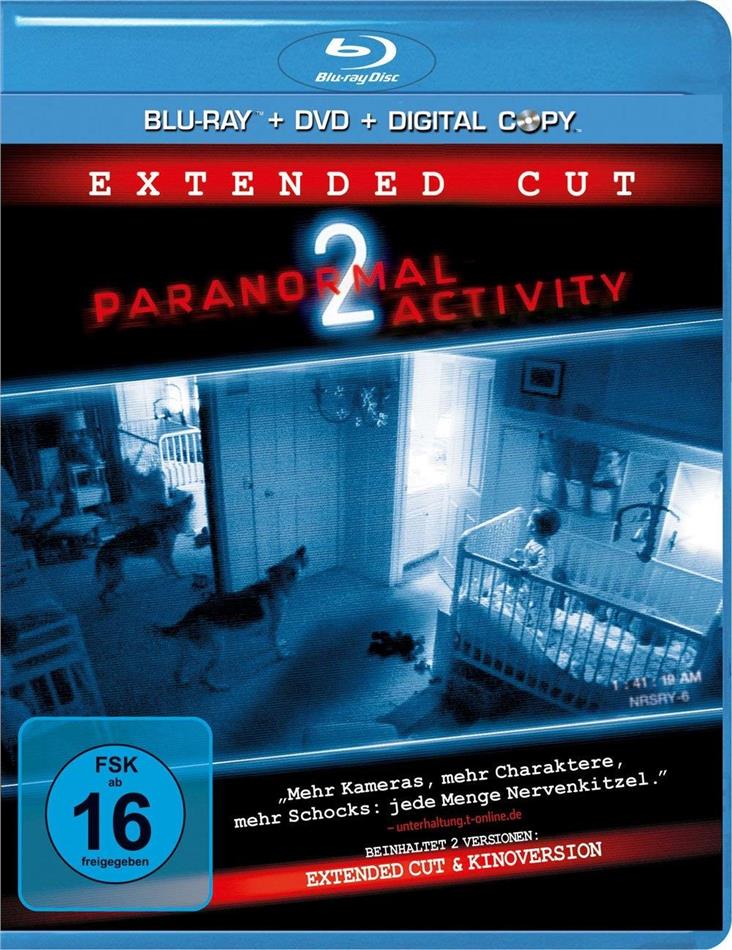 Paranormal Activity 2 - (Extended Cut Blu-ray + DVD) (2010)