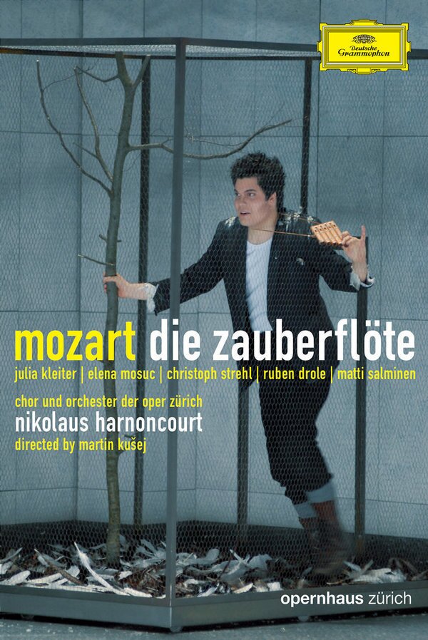 Opernhaus Zürich, Nikolaus Harnoncourt & Julia Kleiter - Mozart - Die Zauberflöte Deutsche Grammophon, 2 DVD