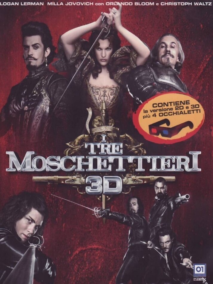 I Tre Moschettieri - (2D + 3D anaglyph) (2011)