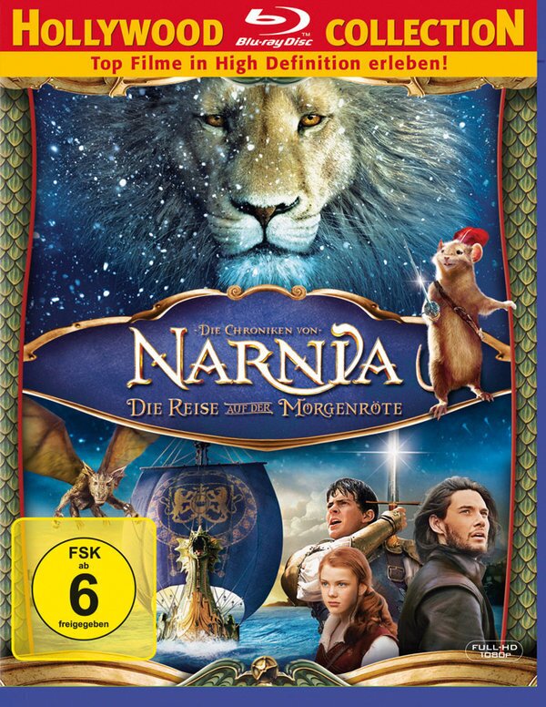 Die Chroniken von Narnia 3 - Die Reise auf der Morgenröte (2010) Blu-ray + DVD