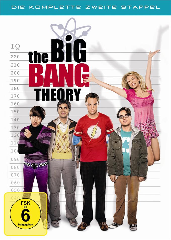 The Big Bang Theory - Staffel 2 4 DVDs