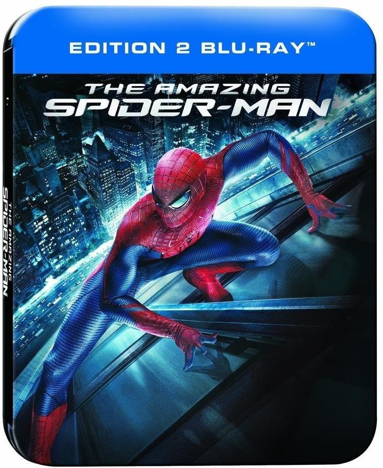 The Amazing Spider-Man (2012) Steelbook, 2 Blu-ray