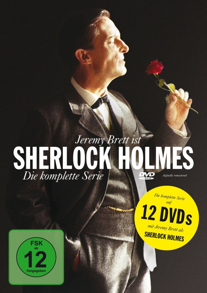 Sherlock Holmes - Die komplette Serie Riedizione, 12 DVD