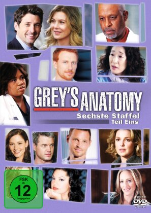 Grey's anatomy - Staffel 6.1 (3 DVDs)
