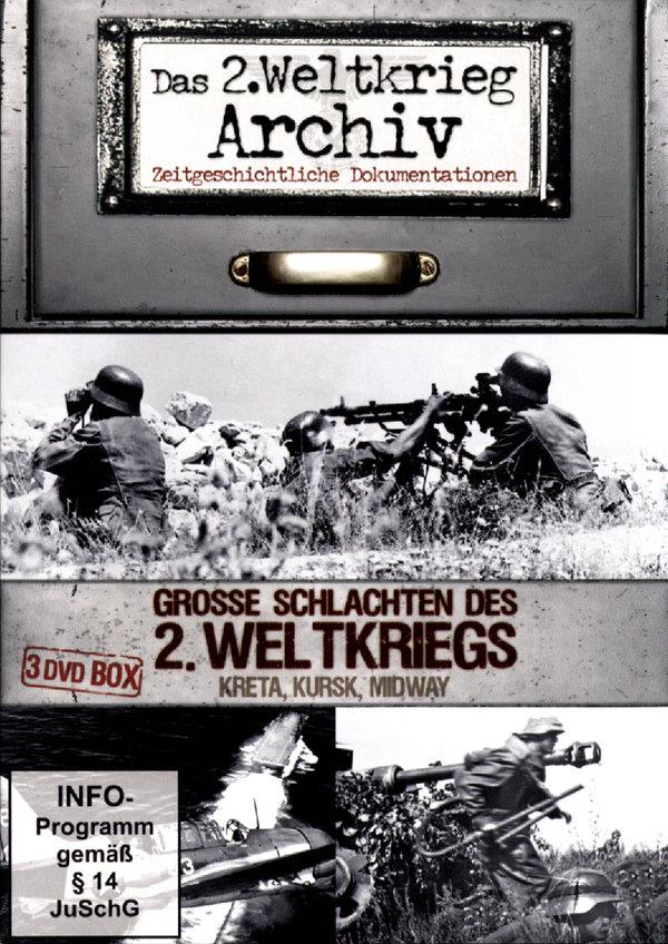 Grosse Schlachten des 2. Weltkriegs - Das 2. Weltkrieg Archiv 3 DVD