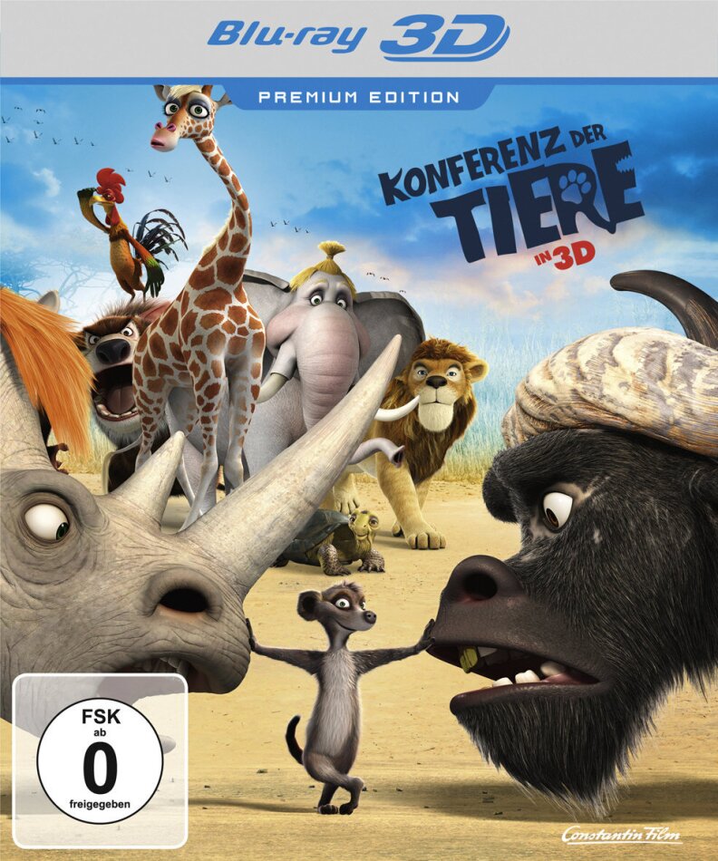 Konferenz der Tiere (2010) Limited Edition, Blu-ray + DVD