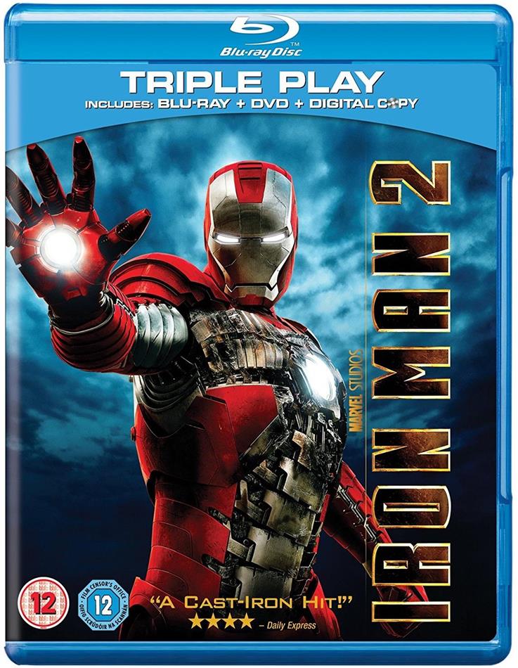 Iron Man 2 (2010) Blu-ray + DVD + Digital Copy
