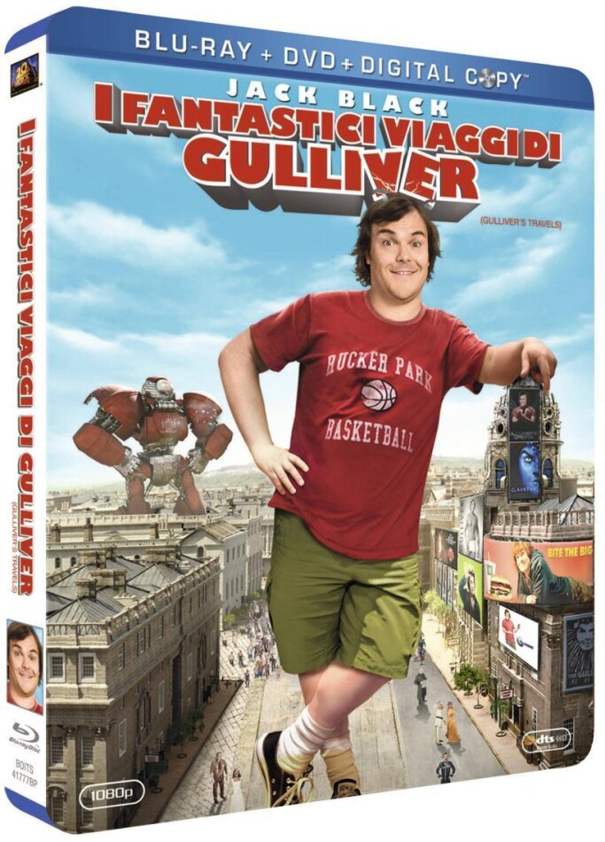 I fantastici viaggi di Gulliver - Gulliver's Travels (2010) (2010) Blu-ray + DVD + Digital Copy