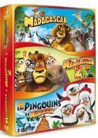 Madagascar 1 & 2 / Pingouins Mission Noël Cofanetto, Edizione Limitata, 3 DVD