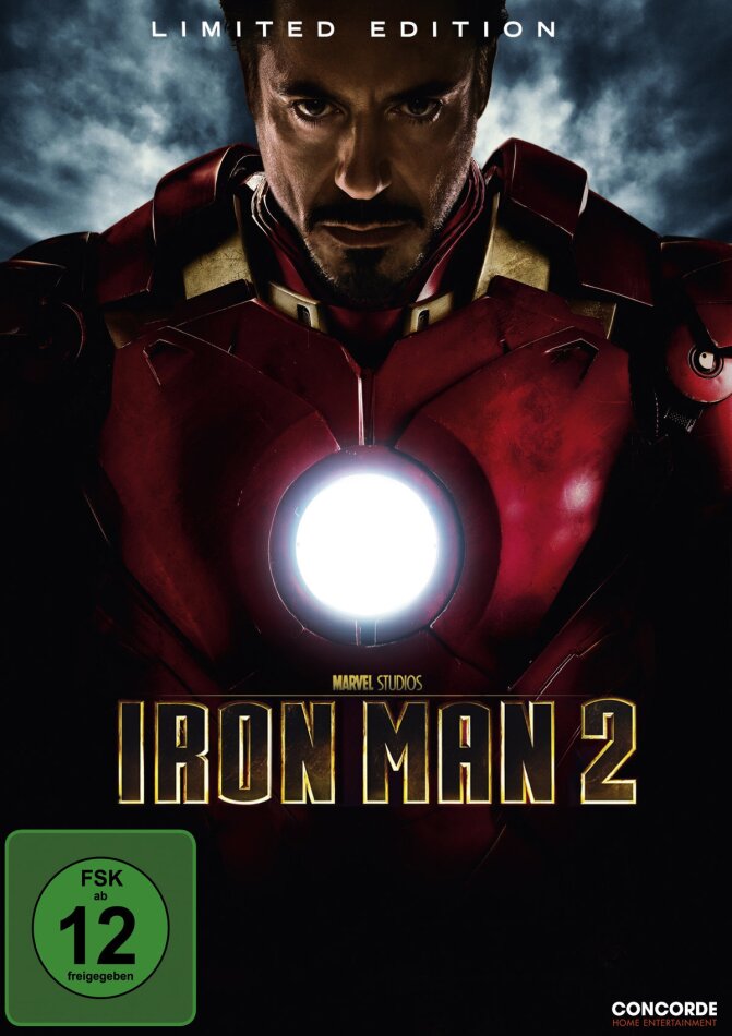 Iron Man 2 (2010) Édition Limitée, Steelbook, 2 DVD
