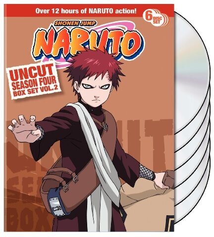 Naruto - Uncut Box Set Season 4, Vol. 2 Uncut, 6 DVDs