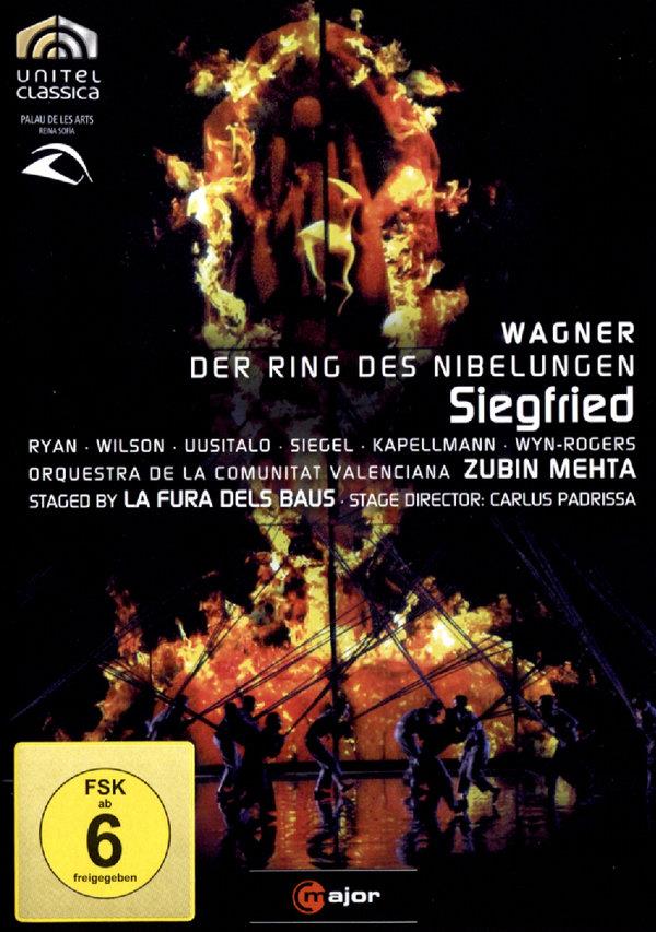 Orquestra de la Comunitat Valenciana, La Fura Dels Baus & Zubin Mehta - Wagner - Siegfried Unitel Classica, C Major, 2 DVD