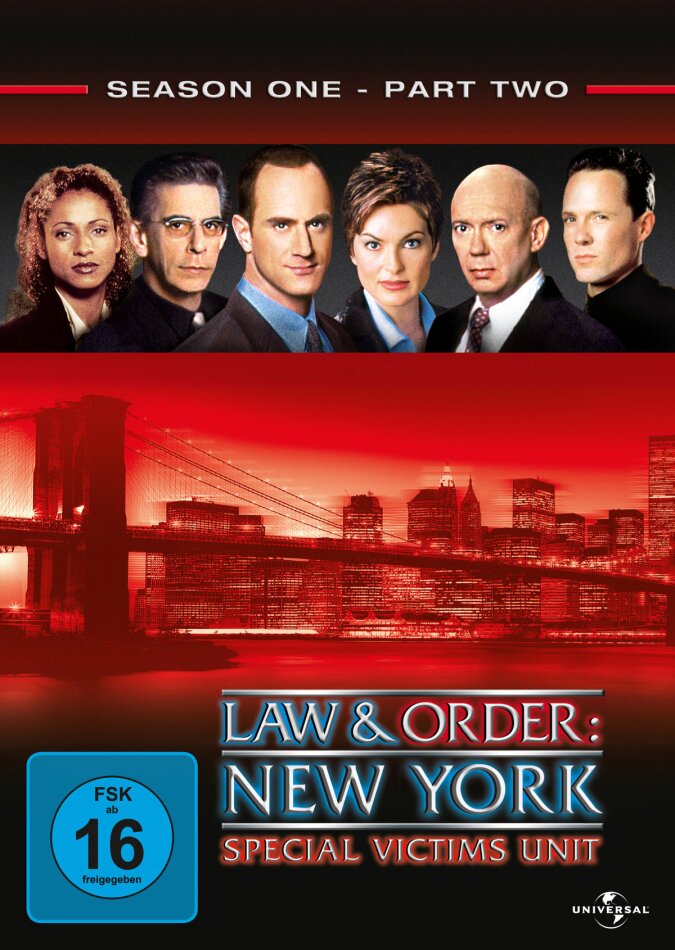 Law & Order - Special Victims Unit - Staffel 1.2 3 DVDs
