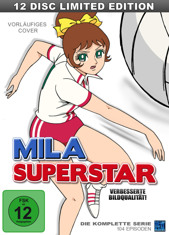 Mila Superstar - Die komplette Serie 12 DVDs