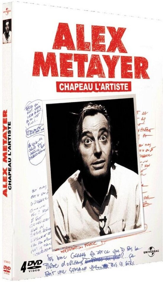 Alex Metayer - Chapeau l'artiste 4 DVDs