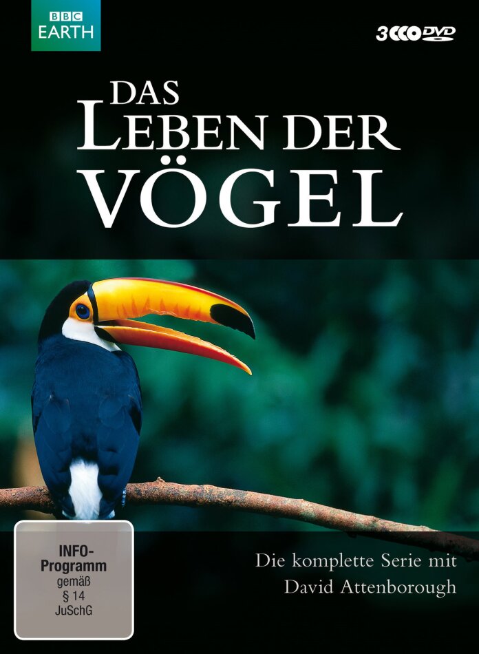 Das Leben der Vögel BBC Earth, 3 DVDs